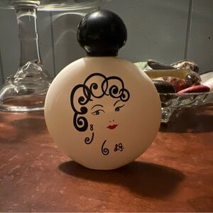 Lulu Guinness Black and Cream Perfume Bottle